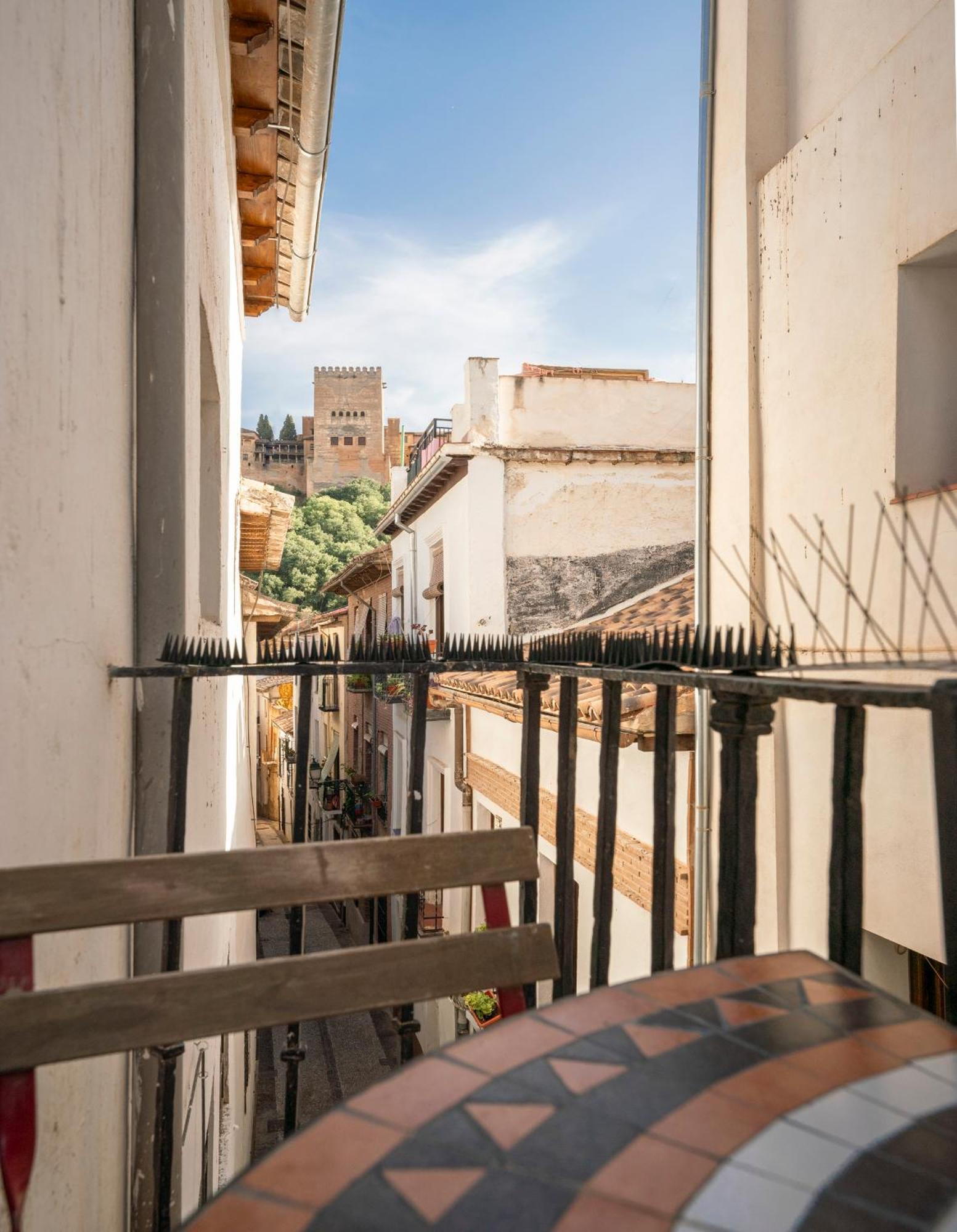 Апартаменти El Rincon Nazari - Vistas A La Alhambra Y Terraza Гранада Екстер'єр фото