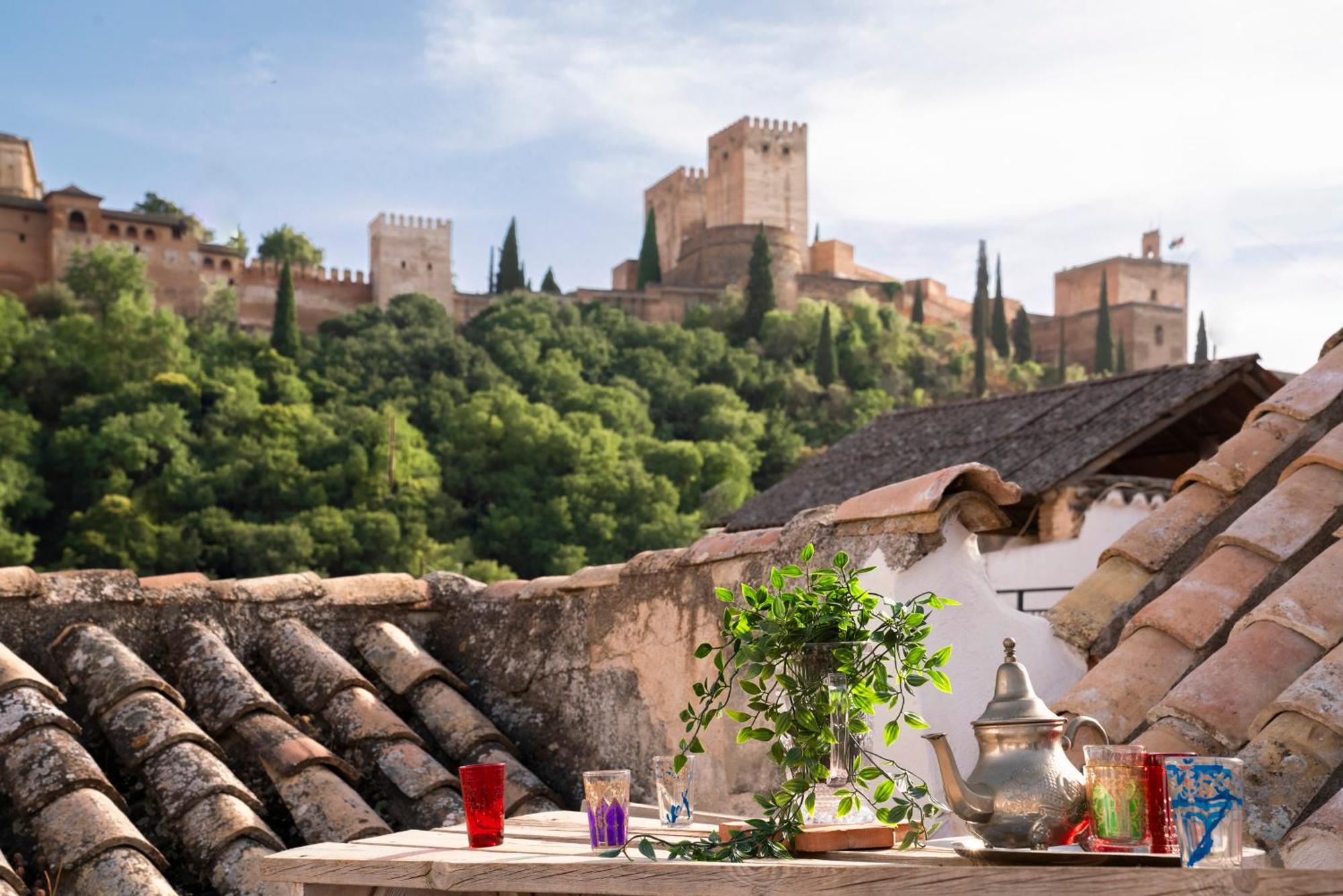 Апартаменти El Rincon Nazari - Vistas A La Alhambra Y Terraza Гранада Екстер'єр фото
